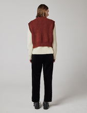 Load image into Gallery viewer, Margaret Howell Tab Waist Heavy Black Corduroy Tapered Trousers
