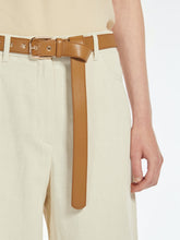 Load image into Gallery viewer, maxmara-cobalto-linen-trousers

