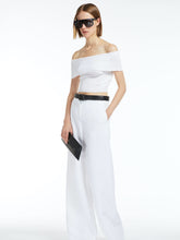 Load image into Gallery viewer, maxmara-osaka-ribbed-viscose-top-white