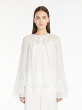 Load image into Gallery viewer, maxmara-studio-georgette-silk-blouse-6261045106001-a-zeo