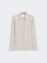 Load image into Gallery viewer, maxmara-studio-mstflirt-womens-printed-crepe-de-chine-shirt-camel