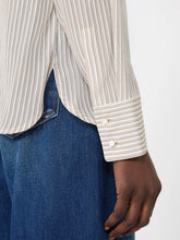 Load image into Gallery viewer, maxmara-studio-mstflirt-womens-printed-crepe-de-chine-shirt-camel