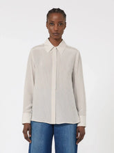 Load image into Gallery viewer, maxmara-studio-mstflirt-womens-printed-crepe-de-chine-shirt-camel