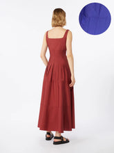 Load image into Gallery viewer, maxmara-studio-womens-mstfeltre-poplin-full-skirt-dress