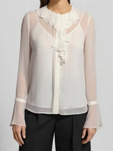 Load image into Gallery viewer, maxmara-studio-womens-mstfetta-silk-blouse