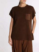 Load image into Gallery viewer, maxmara-studio-womens-mststrillo-chocolate-brown-sweater