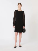 Load image into Gallery viewer, maxmara-studio-womens-mstvolto-cady-cocktail-dress-black