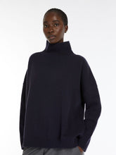 Load image into Gallery viewer, maxmara-weekend-borgia-wool-jumper-in-navy