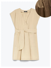 Load image into Gallery viewer, maxmara-weekend-mitico-short-cotton-dress