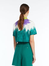 Load image into Gallery viewer, maxmara-weekend-quero-printed-cropped-cotton-shirt
