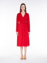 Load image into Gallery viewer, maxmara-studio-mammola-red-dress-bowns