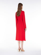 Load image into Gallery viewer, maxmara-studio-mammola-red-dress-bowns