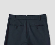 Load image into Gallery viewer, MARGARET-HOWELL-midi-waist-crop-trousers-cotton-linen-twill-midnight-WOTR0514S25KURMID