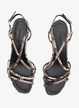 Load image into Gallery viewer, parallele-bliss-python-leather-sandals