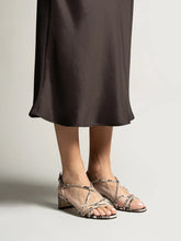 Load image into Gallery viewer, parallele-bliss-python-leather-sandals
