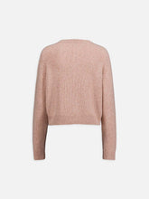 Load image into Gallery viewer, paul-and-joe-womens-damien-supersoft-cashmere-cardigan-with-grosgrain-in-chestnut