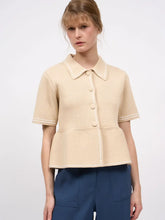 Load image into Gallery viewer, paul-and-joe-womens-milano-cardigan-with-contrasting-topstitching