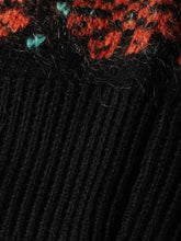 Load image into Gallery viewer, paul-smith-women-s-black-and-red-fairisle-knitted-vest-w2r-652n-t31379-79