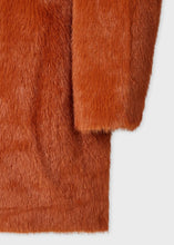 Load image into Gallery viewer, paul-smith-women-s-rust-orange-faux-fur-coat-w2r-352c-t31353-67_97477bad-04d9-4c65-86ad-d49bbe631fa7