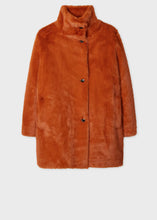 Load image into Gallery viewer, paul-smith-women-s-rust-orange-faux-fur-coat-w2r-352c-t31353-67_97477bad-04d9-4c65-86ad-d49bbe631fa7