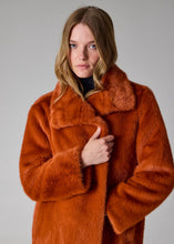 Load image into Gallery viewer, paul-smith-women-s-rust-orange-faux-fur-coat-w2r-352c-t31353-67_97477bad-04d9-4c65-86ad-d49bbe631fa7
