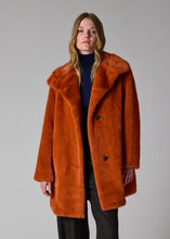Load image into Gallery viewer, paul-smith-women-s-rust-orange-faux-fur-coat-w2r-352c-t31353-67_97477bad-04d9-4c65-86ad-d49bbe631fa7