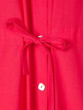 Load image into Gallery viewer, paul-smith-womens-fuchsia-lyocell-cotton-shirt-dress