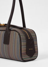 Load image into Gallery viewer, paul-smith-womens-signature-stripe-coated-canvas-agatha-bag