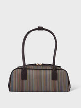 Load image into Gallery viewer, paul-smith-womens-signature-stripe-coated-canvas-agatha-bag