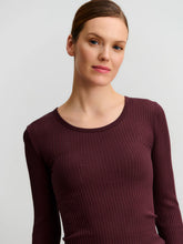 Load image into Gallery viewer, rosemunde-womens-rwbelize-silk-ls-t-shirt