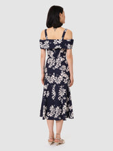 Load image into Gallery viewer, tara-jarmon-raquelita-midnight-blue-dress-TVROB72TV213_T130