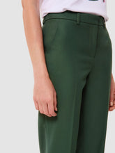 Load image into Gallery viewer, tara-jarmon-womens-philippa-green-tailored-wool-trousers-TVPAN35TV340_T170