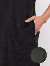 Load image into Gallery viewer, velvet-by-graham-and-spencer-womens-jessie-linen-dress-in-khaki-3