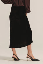 Load image into Gallery viewer, velvet-womens-felicity-velvet-skirt-in-brown
