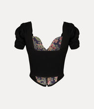 Load image into Gallery viewer, vivienne-westwood-bea-corset-cardigan-black-18030063-Y003F