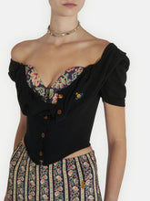Load image into Gallery viewer, vivienne-westwood-bea-corset-cardigan-black-18030063-Y003F