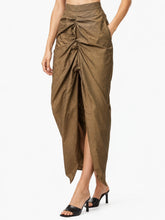 Load image into Gallery viewer, vivienne-westwood-long-panther-skirt-bronze
