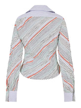 Load image into Gallery viewer, vivienne-westwood-womens-drunken-shirt-multi-stripe