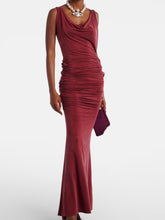 Load image into Gallery viewer, vivienne-westwood-womens-liz-draped-jersey-maxi-dress