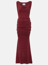 Load image into Gallery viewer, vivienne-westwood-womens-liz-draped-jersey-maxi-dress