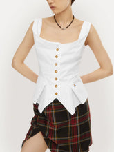 Load image into Gallery viewer, vivienne-westwood-womens-monday-vest-in-white