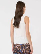 Load image into Gallery viewer, weekend-by-maxmara-womens-viscose-yarn-sleeveless-jumper-white