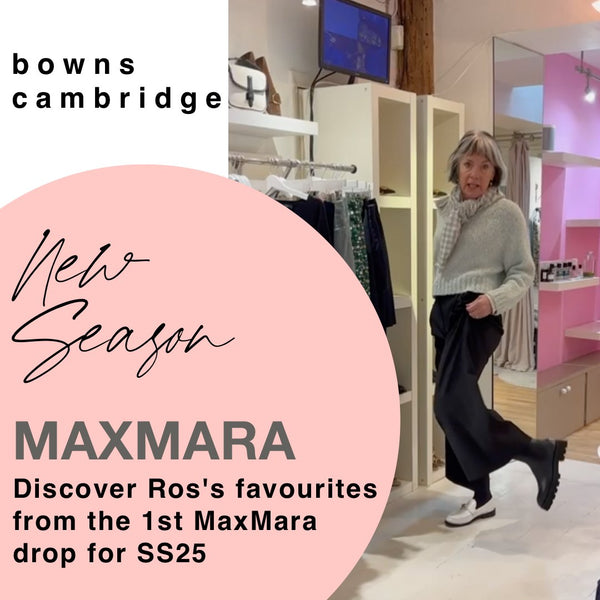 Discover Ros's Favourites from Maxmara SS25 Collection at Bowns Cambridge  #bownscambridge #maxmara