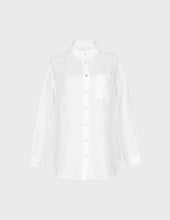 Load image into Gallery viewer, 120-per-cent-classic-linen-shirt-for-women-white
