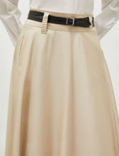Load image into Gallery viewer, 3101015102002-marella-women-s-kuban-jacquard-skirt-cotton-in-sand
