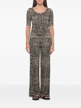Load image into Gallery viewer, Marella Kintted Leopard Print T-Shirt
