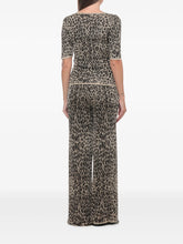Load image into Gallery viewer, Marella Kintted Leopard Print T-Shirt
