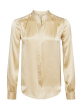 Load image into Gallery viewer, L&#39;agence Bianca Silk Blouse In Marzipan
