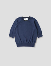 Load image into Gallery viewer, Margaret Howell MHL. Crew Neck T-Shirt Hemp Cotton Workwear Blue
