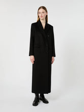 Load image into Gallery viewer, 6016016206013-maxmara-studio-womens-msteffige-double-breasted-wool-coat-black
